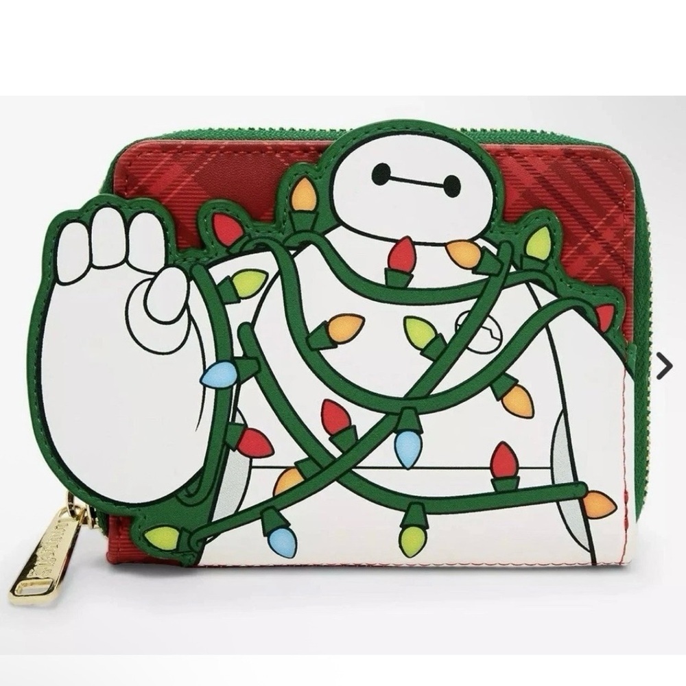 Disney Big Hero 6 Christmas Loungefly Zippy Wallet​